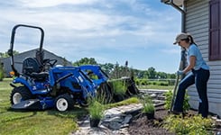 New Holland Riding Lawn Mower